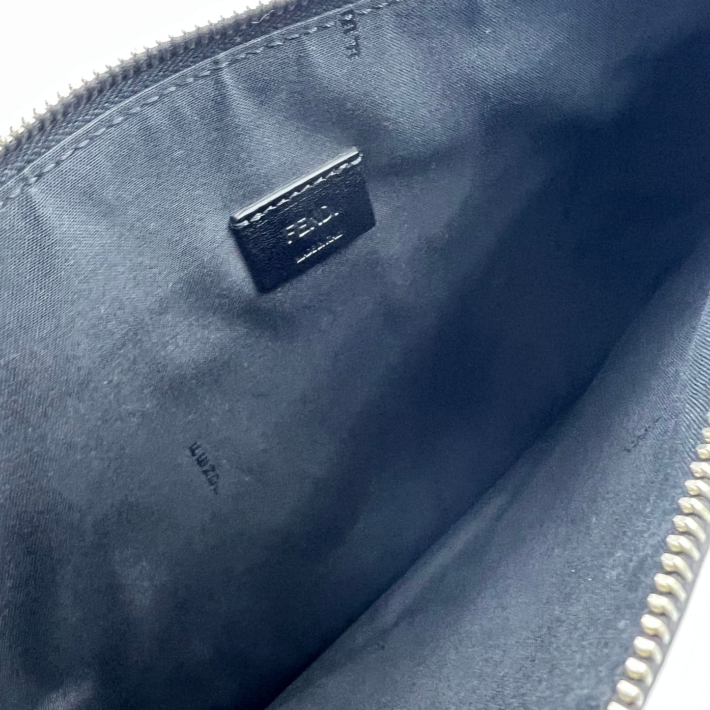 Monster pouch bag Clutch bag Black