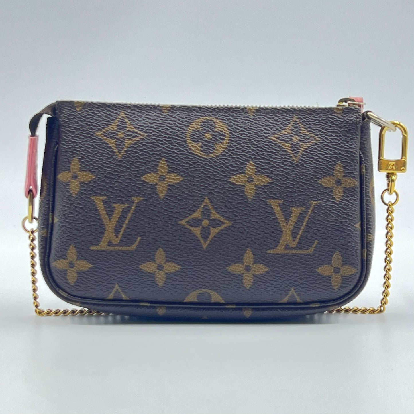 Monogram Illustre Mini Pochette Accessories Rose