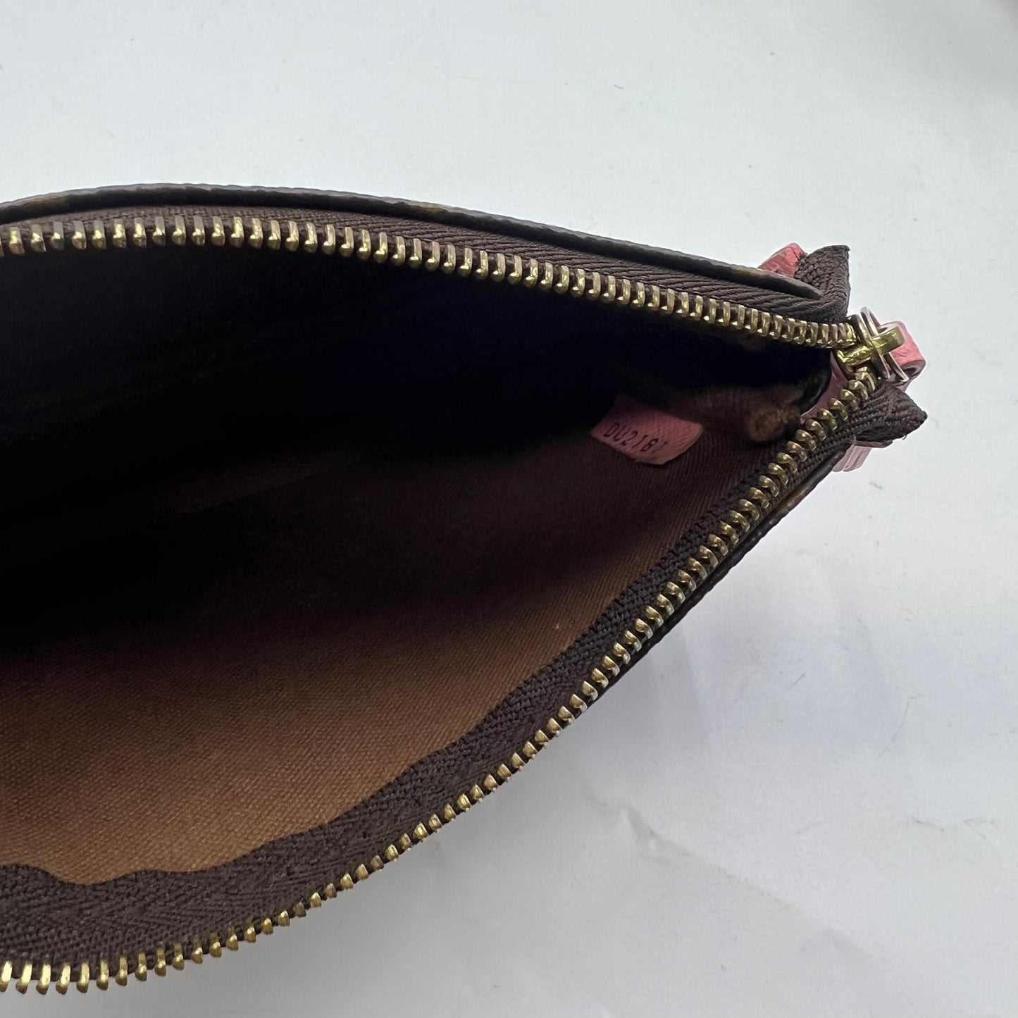 Monogram Illustre Mini Pochette Accessories Rose