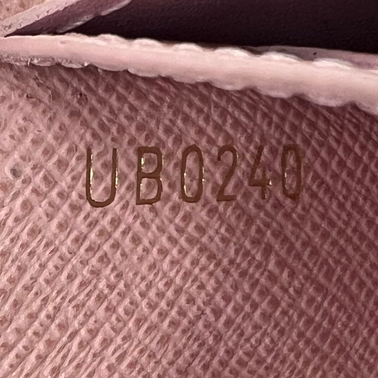 Damier Azur Rosalie Coin Purse Rose Ballerine