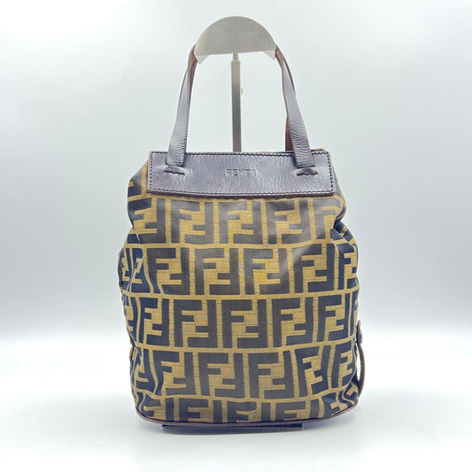 vintage FENDI zucca tote bag