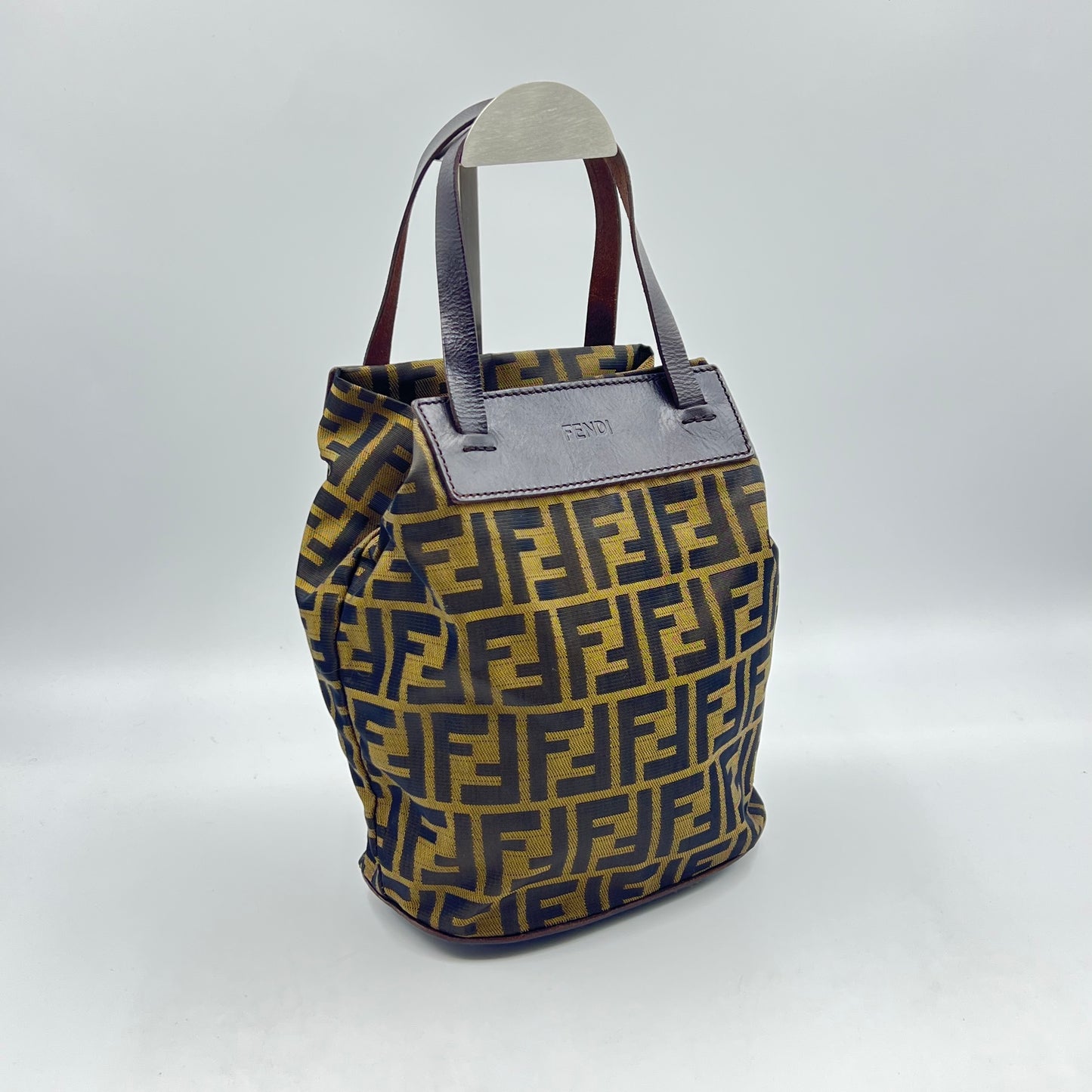 vintage FENDI zucca tote bag