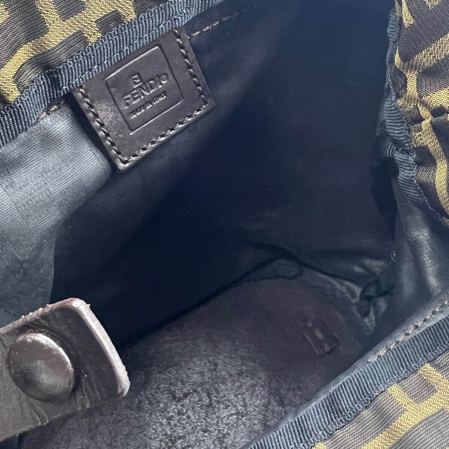 vintage FENDI zucca tote bag