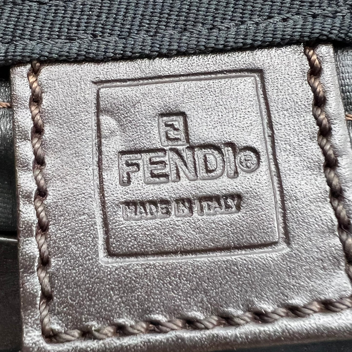 vintage FENDI zucca tote bag