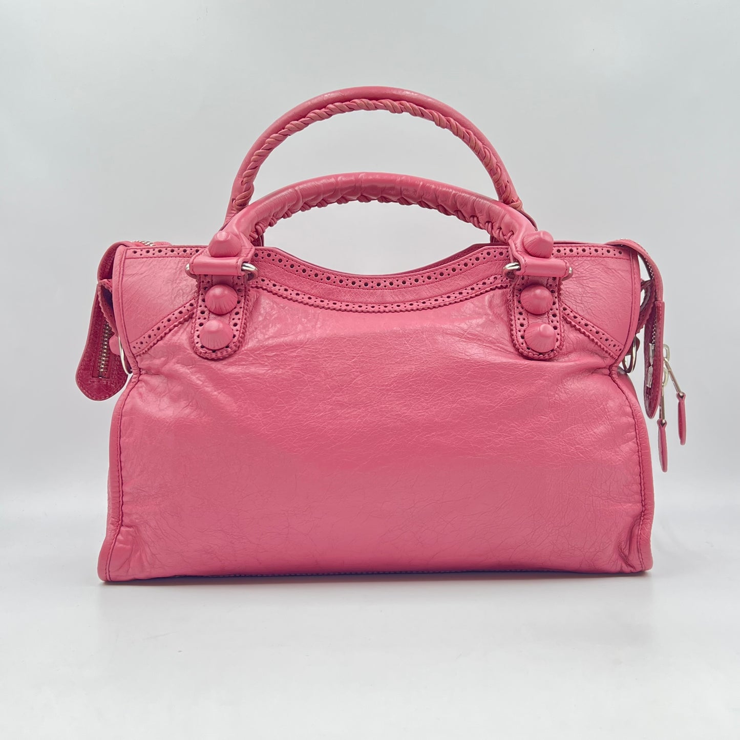 City Giant Brogues Bag Leather Medium