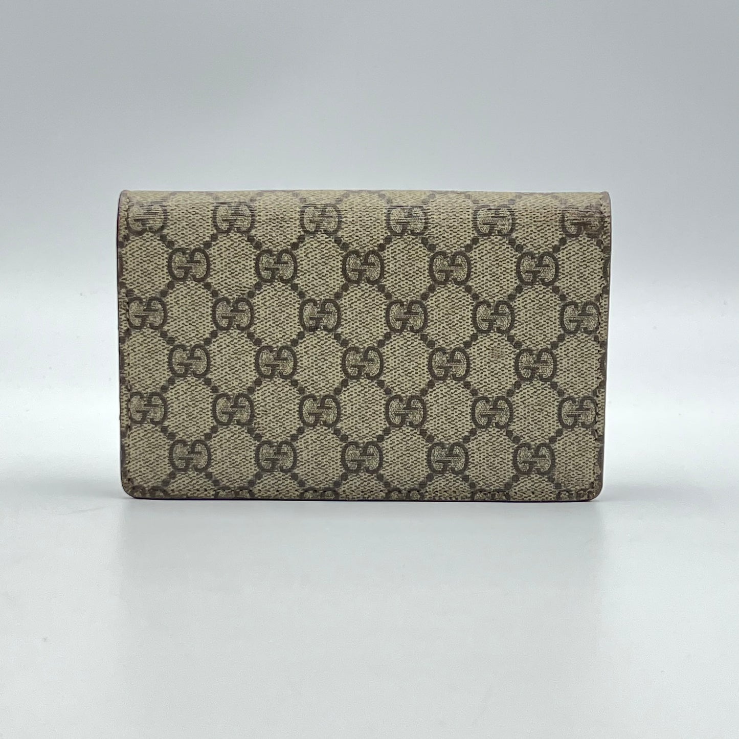 GG Supreme Monogram Mini Cherry Chain Bag