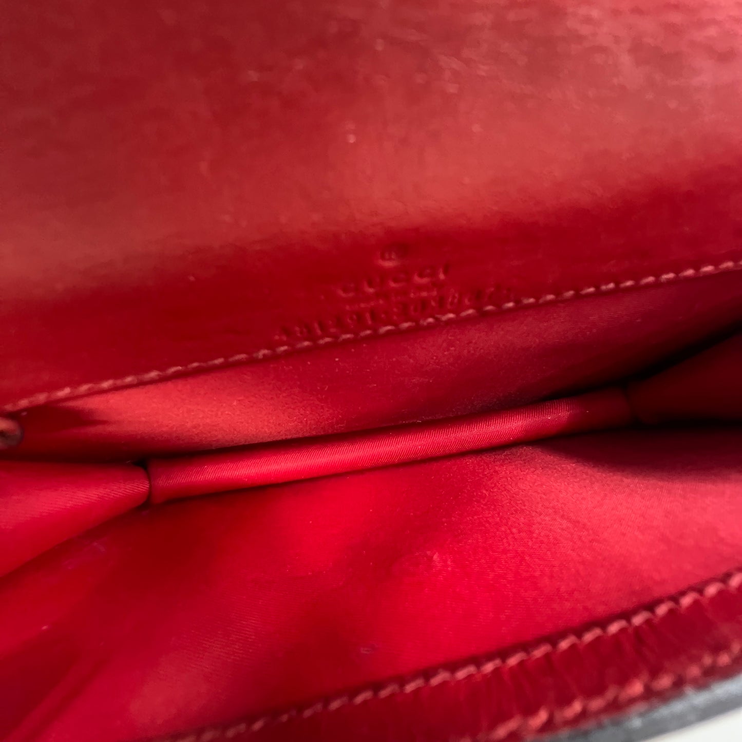 GG Supreme Monogram Mini Cherry Chain Bag