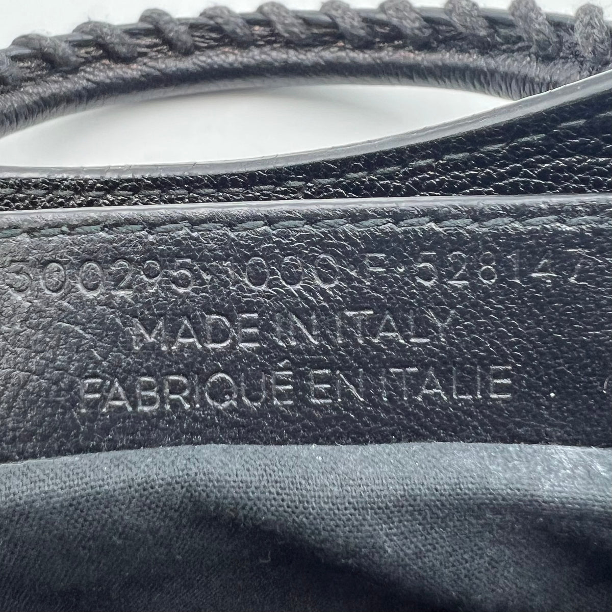 Balenciaga Chevre Gold Metallic Edge Hardware Mini City Black — view 6 of 7 Chevre Gold Metallic Edge Hardware Mini City Black, view 6 of 7
