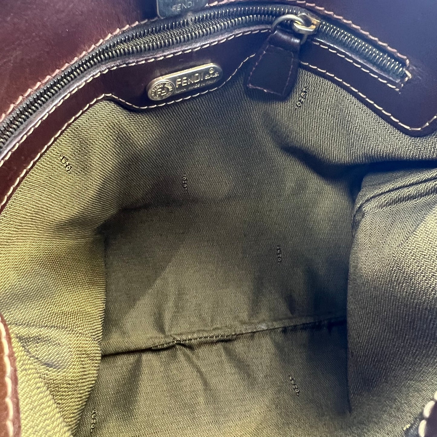 Zucca FF Shoulder Bag Vintage
