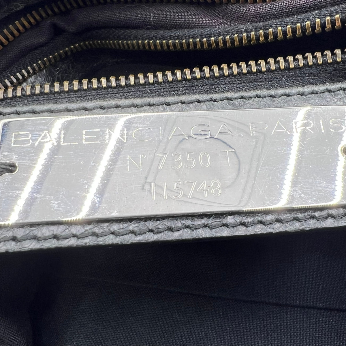 City Leather Bag Dark Olive Gray — view 5 of 7 City Leather Bag Dark Olive Gray, view 5 of 7