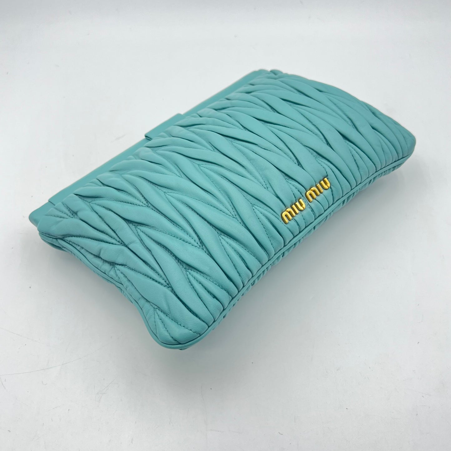 Matelasse Nappa Frame Clutch