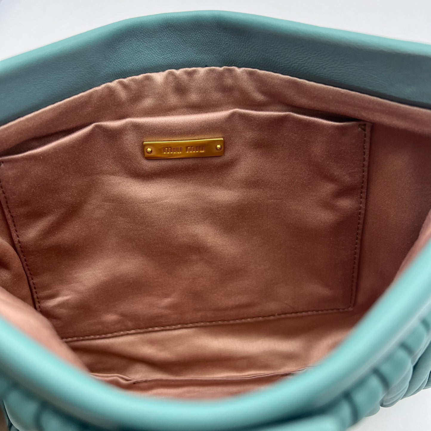 Matelasse Nappa Frame Clutch