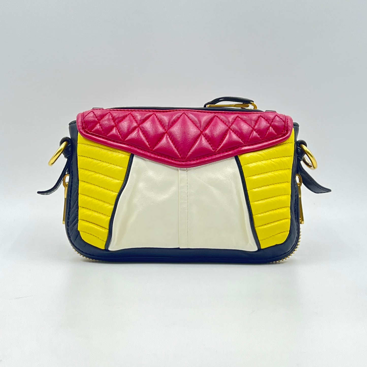 Nappa Biker Shoulder Bag