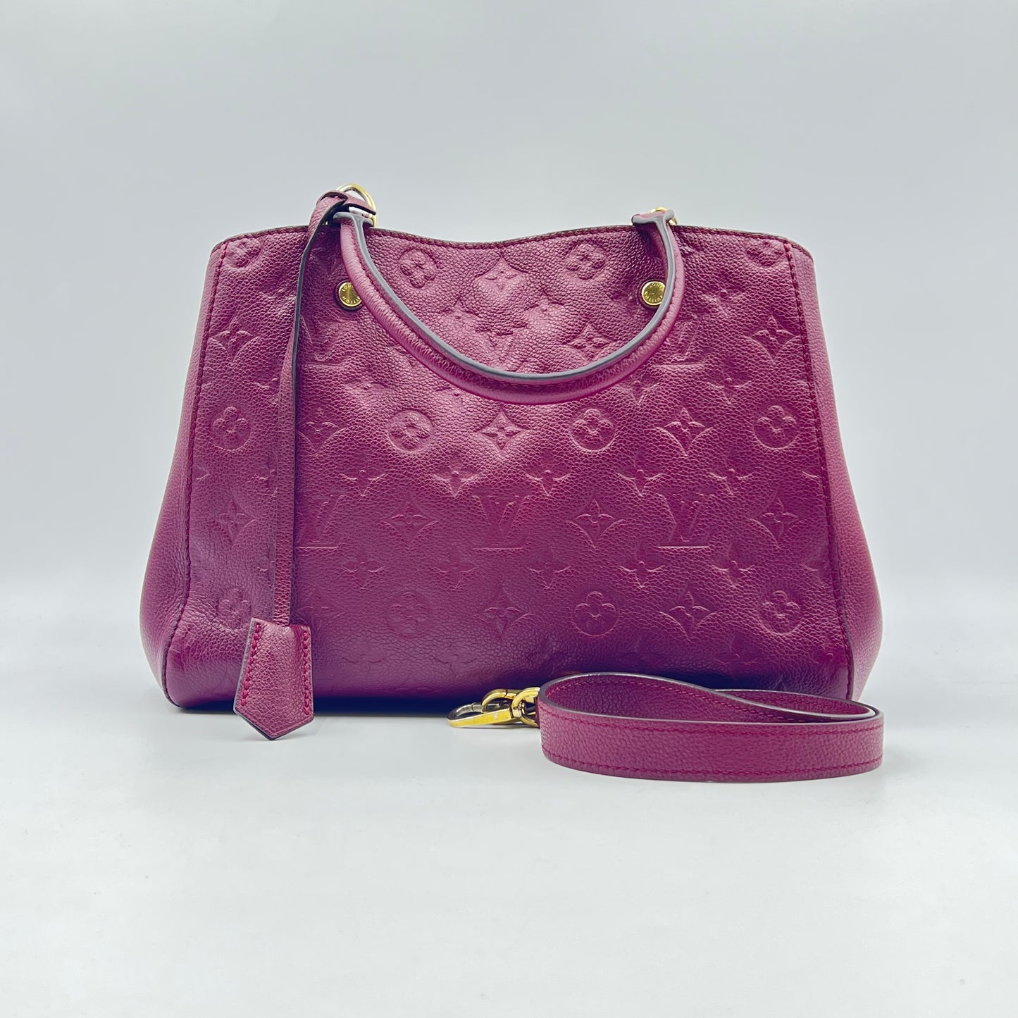 Montaigne Handbag Monogram Empreinte Leather BB