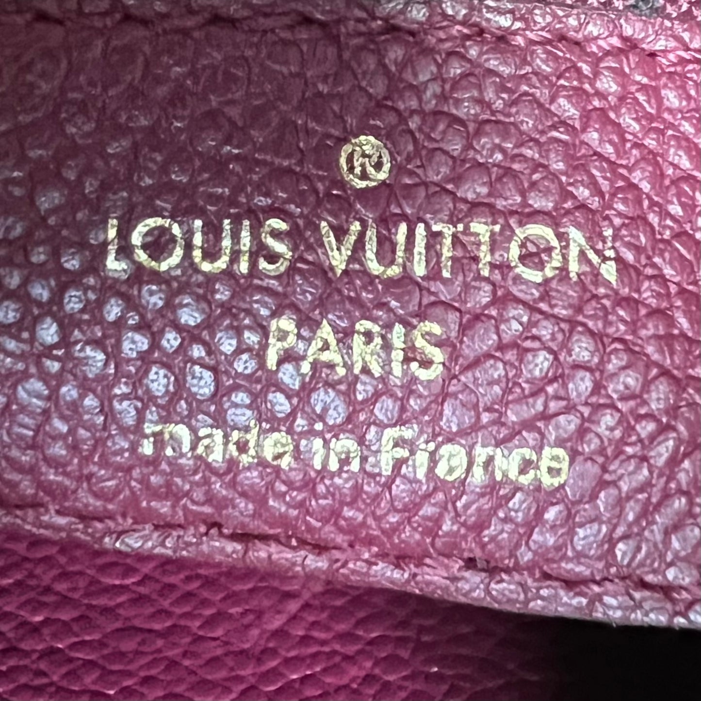 Montaigne Handbag Monogram Empreinte Leather BB