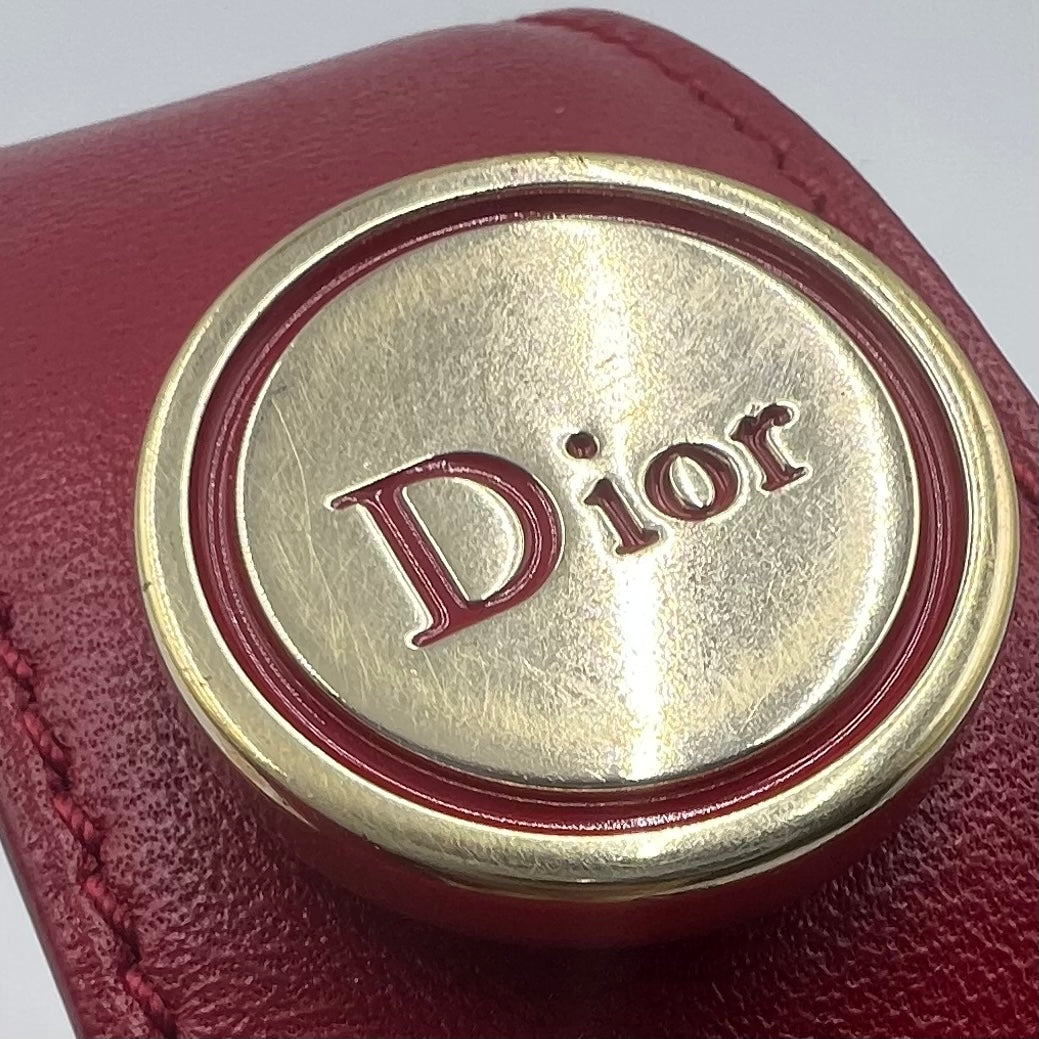 Cannage Lady Dior Small Red