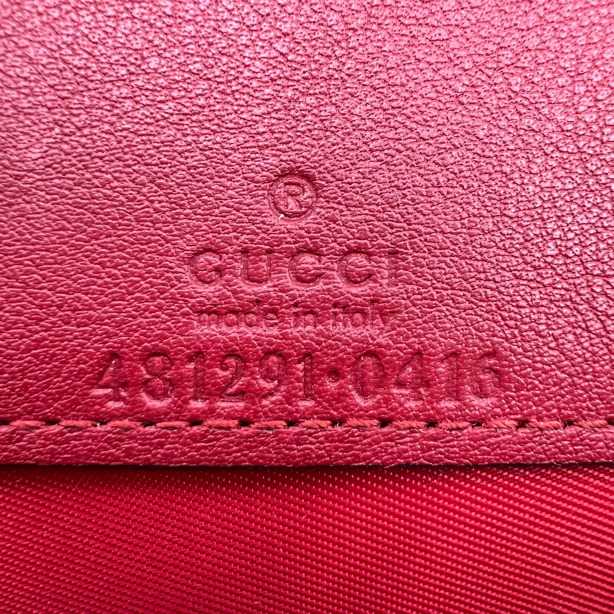 Gucci Cherries Wallet on Chain GG Coated Canvas Mini — view 6 of 8 Cherries Wallet on Chain GG Coated Canvas Mini, view 6 of 8