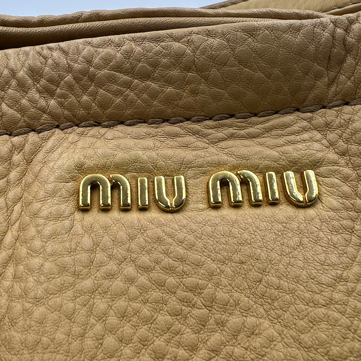 Leather Top Handle Tote Beige — view 4 of 8 Leather Top Handle Tote Beige, view 4 of 8