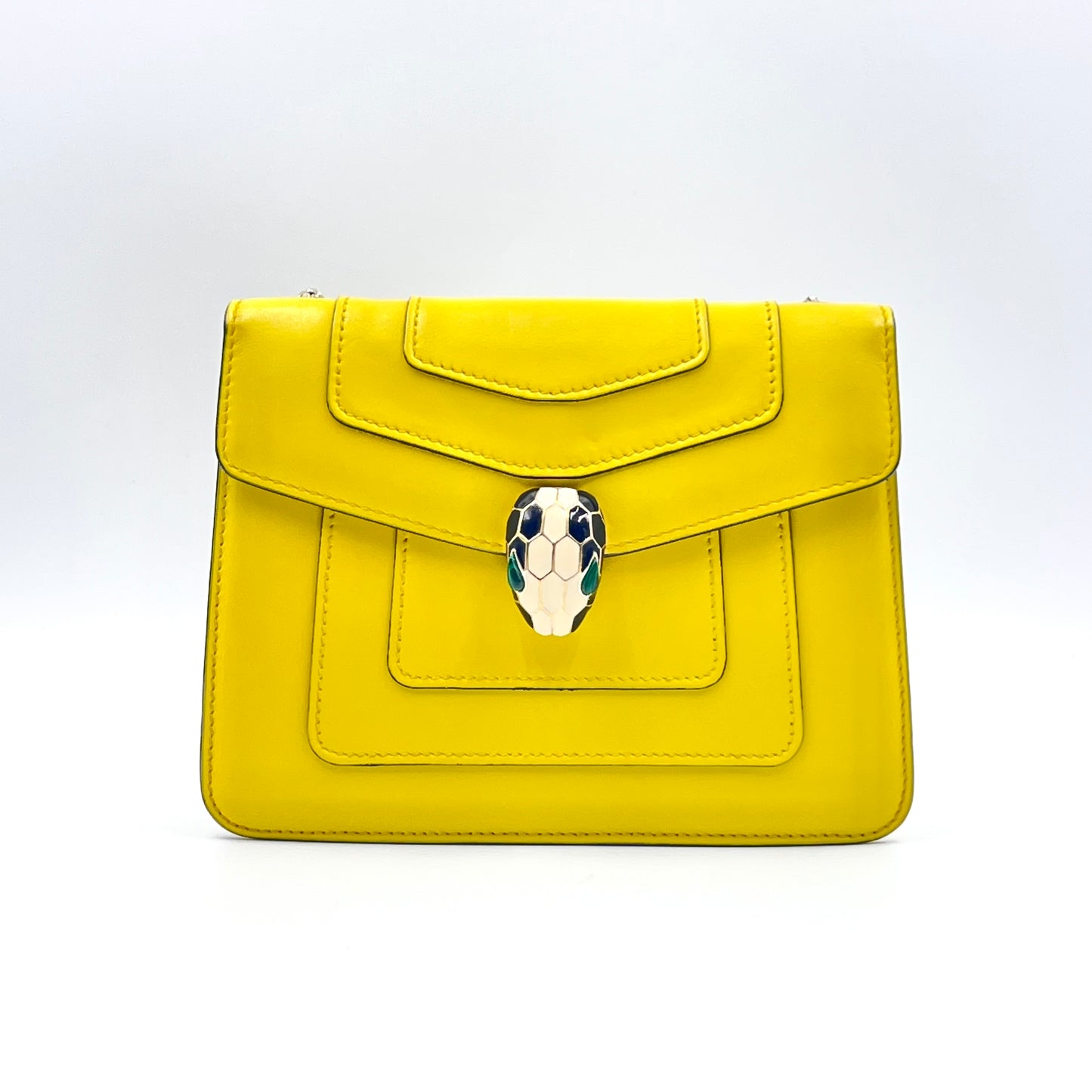 Serpenti Forever Crossbody Bag Yellow