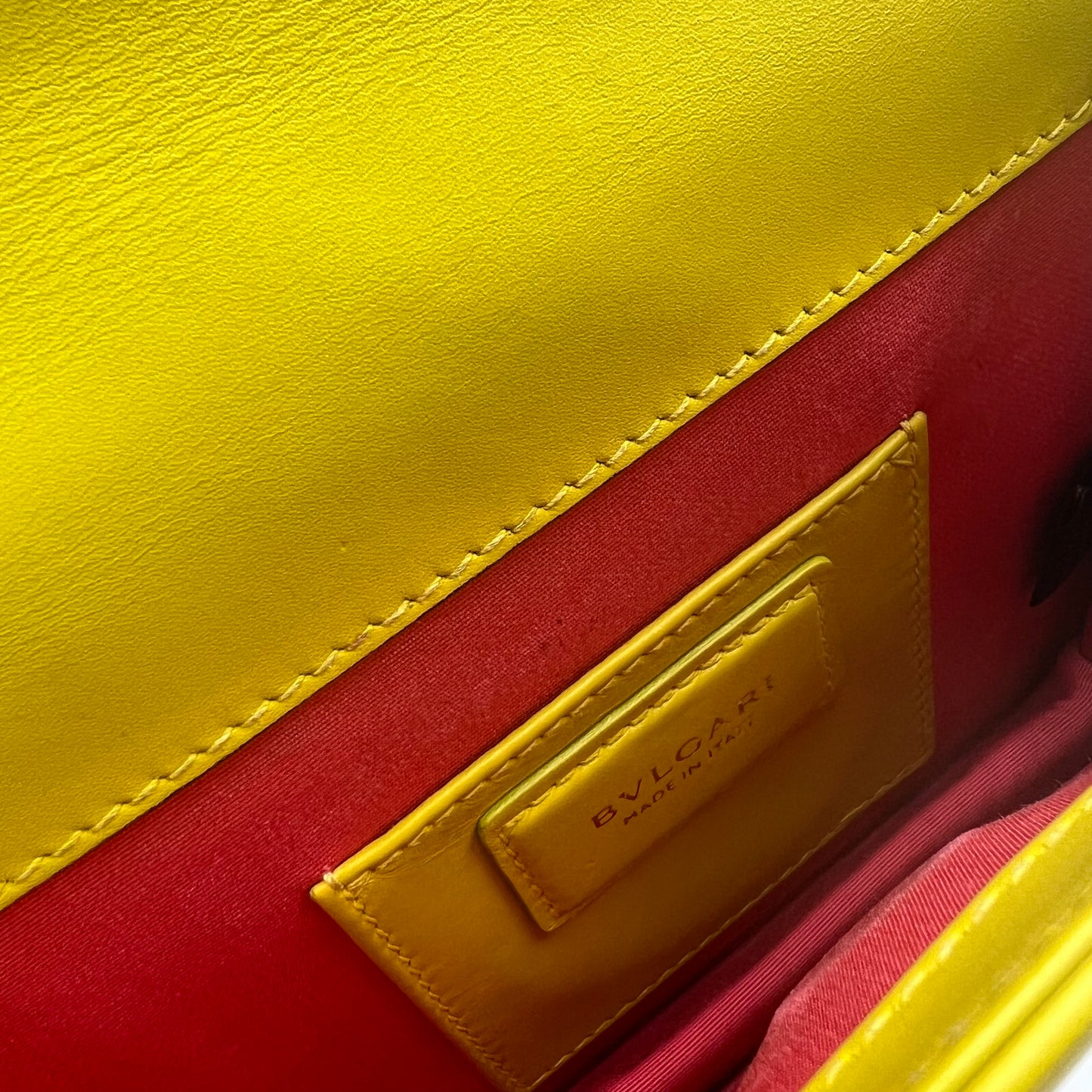 Serpenti Forever Crossbody Bag Yellow