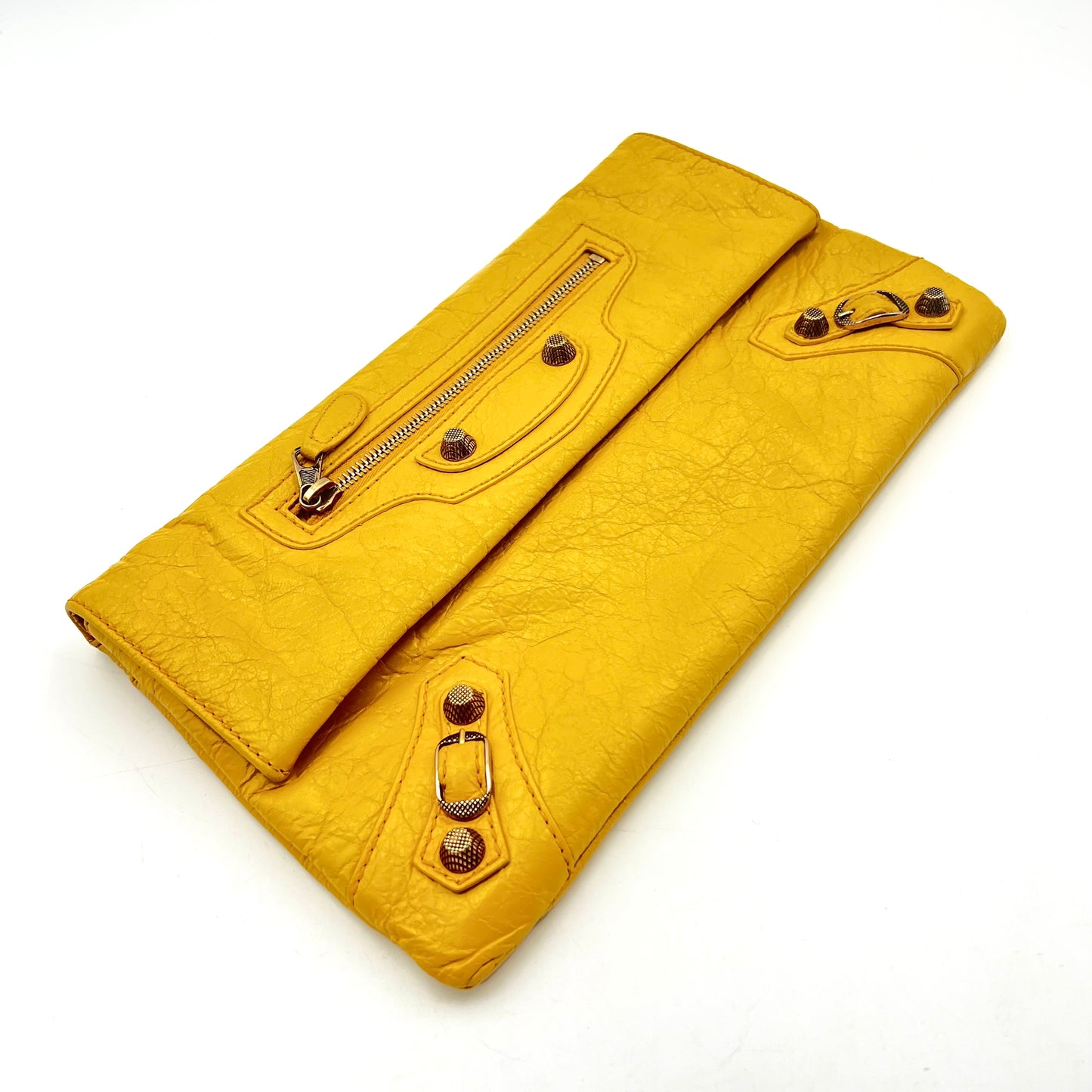 Motocross Motocross Giant 12 Envelope Clutch Yellow