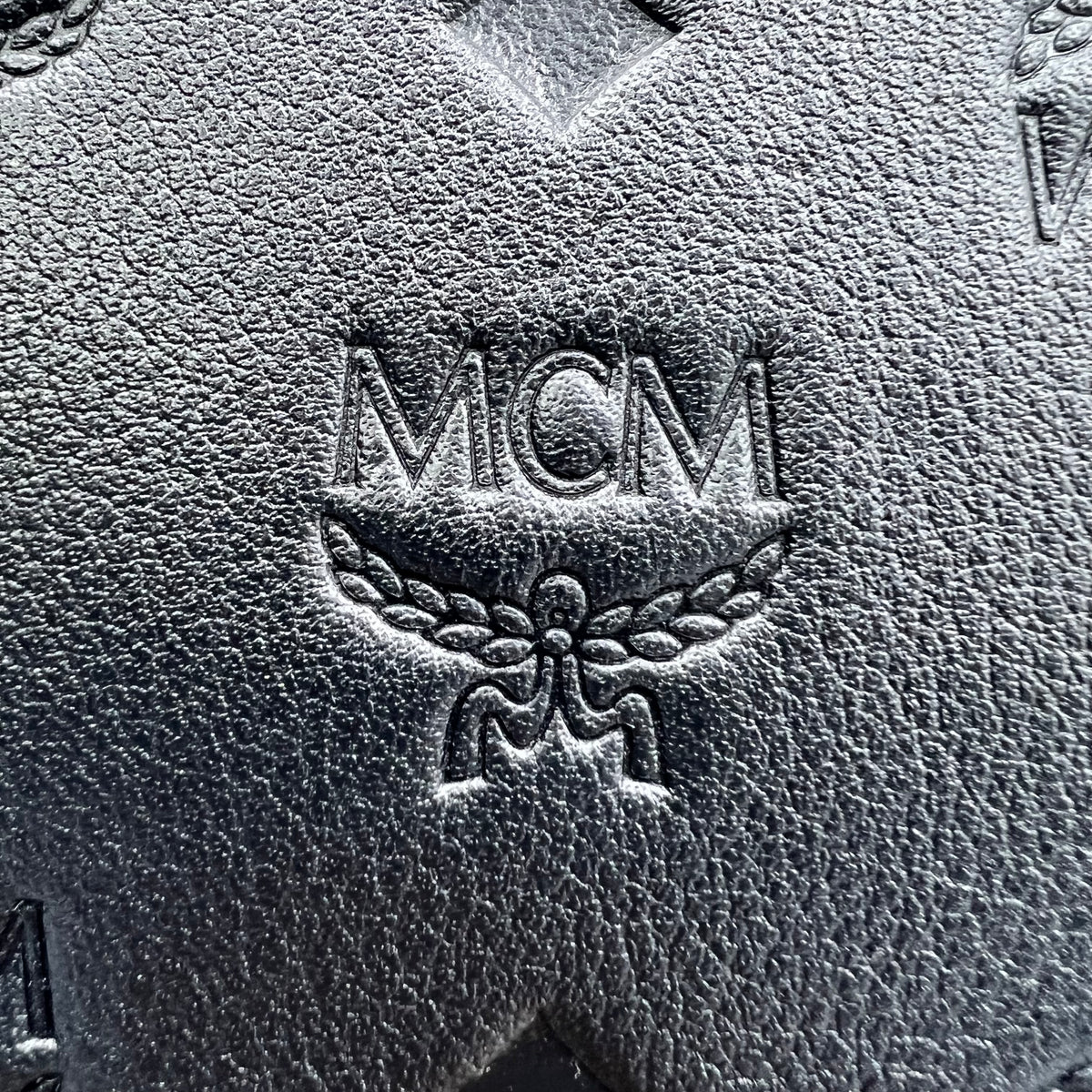 MCM Small Embossed Leather Crossbody Bag — view 5 of 9 Small Embossed Leather Crossbody Bag, view 5 of 9