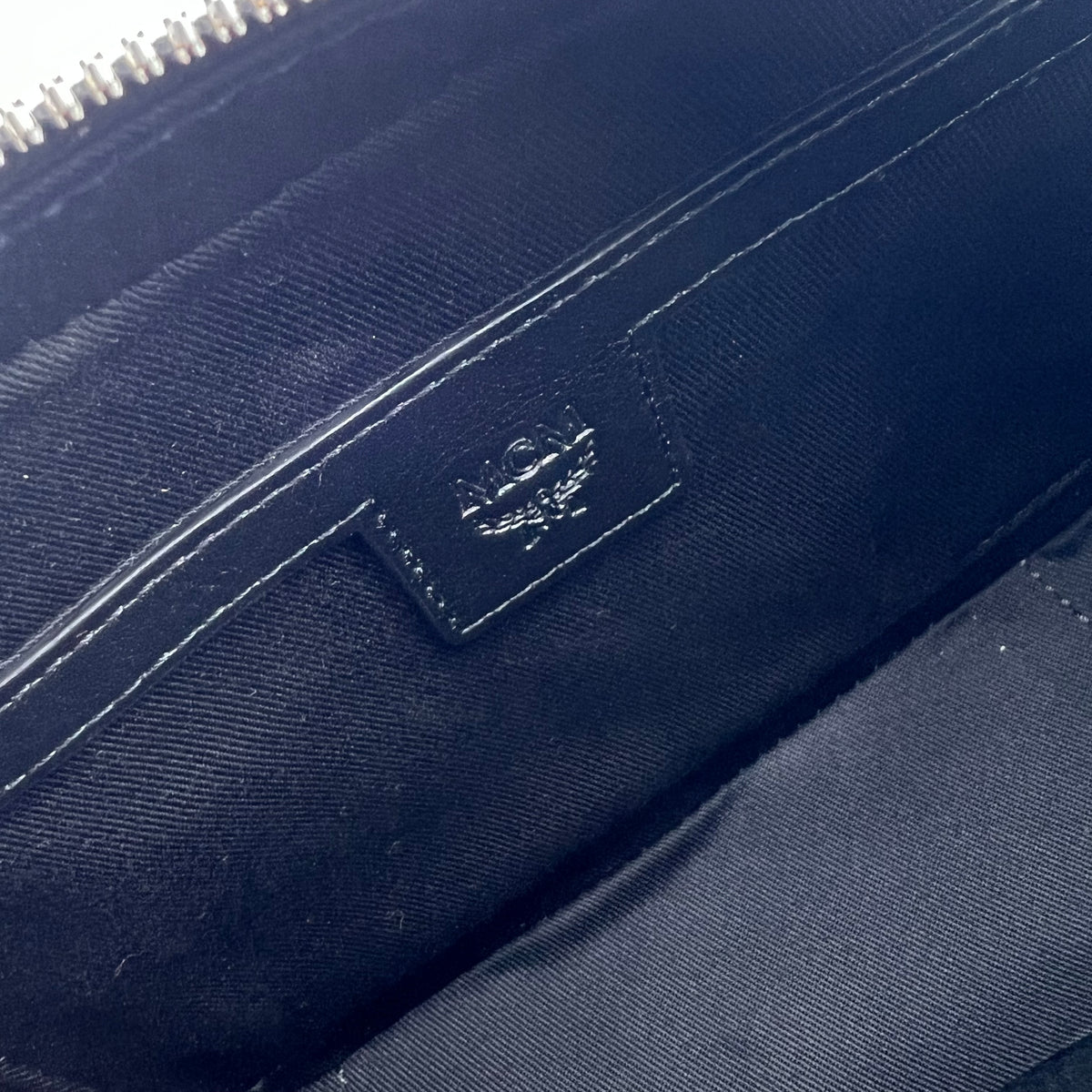MCM Small Embossed Leather Crossbody Bag — view 6 of 9 Small Embossed Leather Crossbody Bag, view 6 of 9