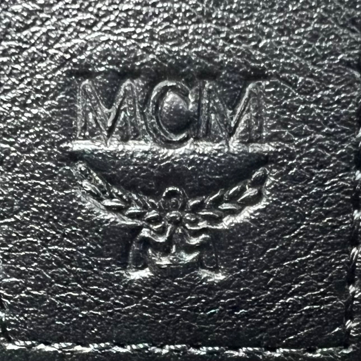 MCM Small Embossed Leather Crossbody Bag — view 7 of 9 Small Embossed Leather Crossbody Bag, view 7 of 9