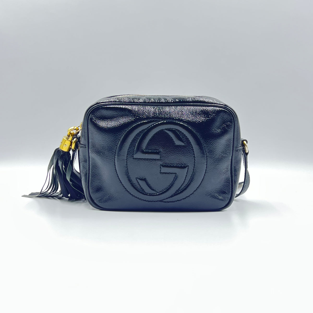 Gucci Patent Leather Soho Disco Small Shoulder Bag — view 1 of 8 Patent Leather Soho Disco Small Shoulder Bag, view 1 of 8