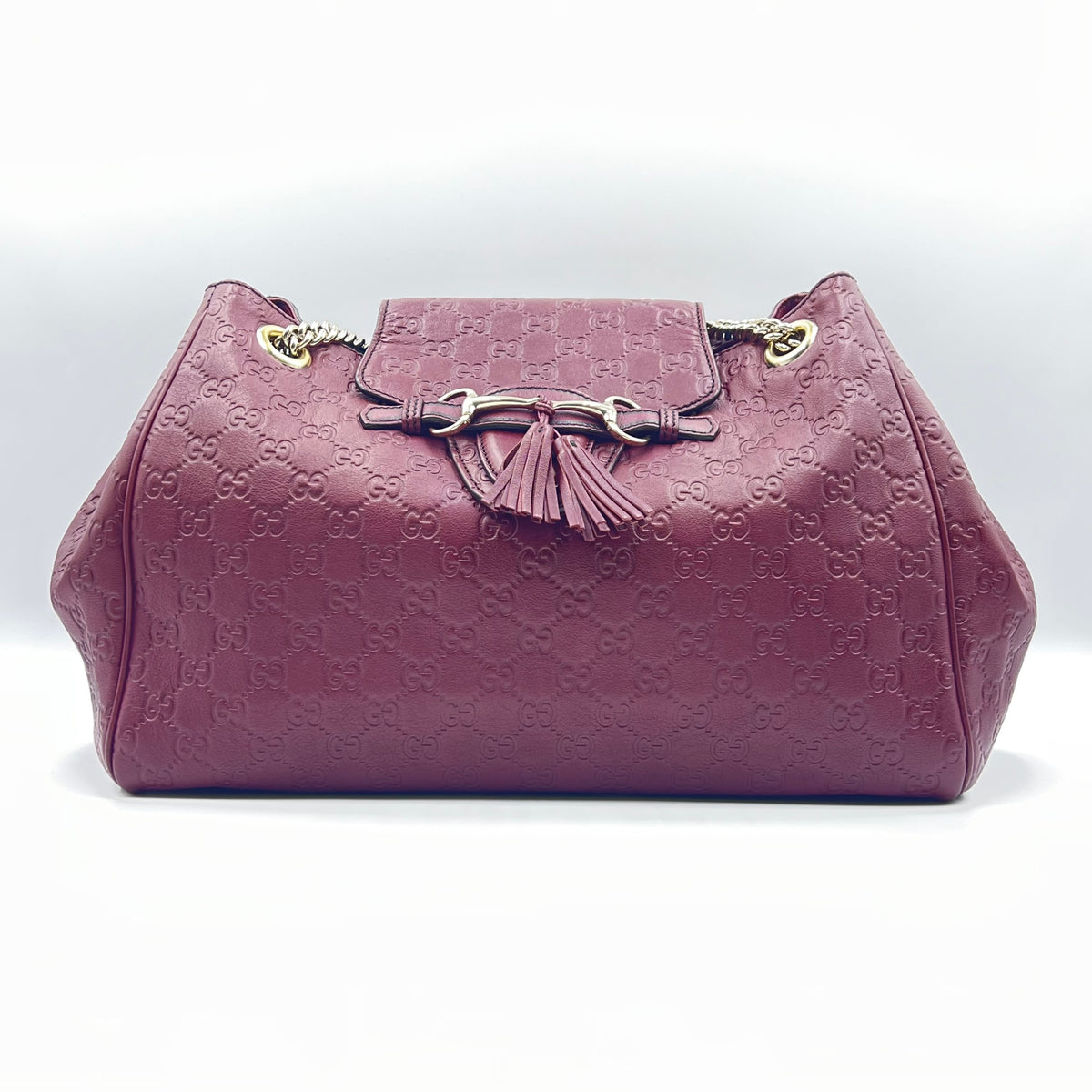 Emily Flap Shoulder Bag Guccissima Leather Large — view 1 of 9 Emily Flap Shoulder Bag Guccissima Leather Large, view 1 of 9