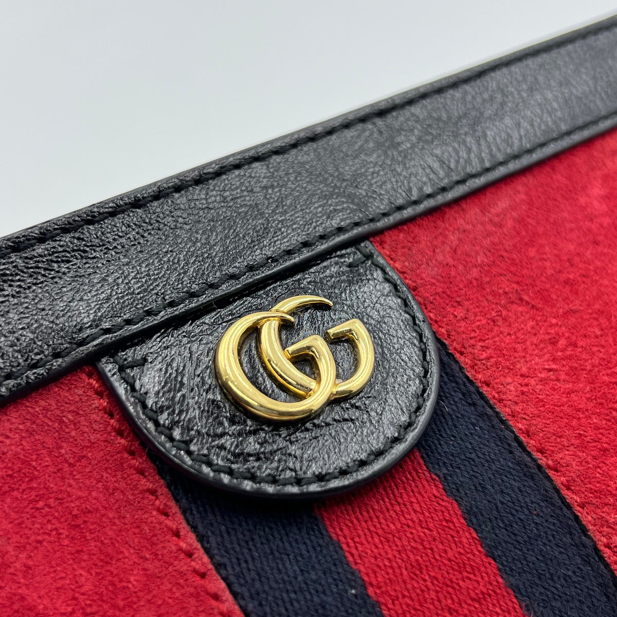 Web Ophidia Small Chain Bag Red