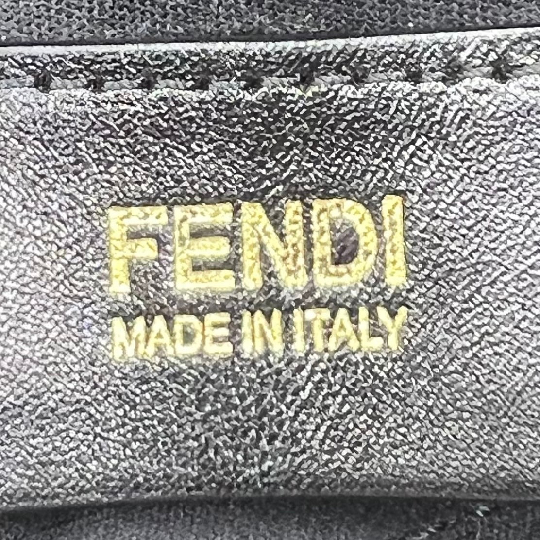 Fendi Black Zucca Canvas Large Messenger Bag — view 5 of 9 Black Zucca Canvas Large Messenger Bag, view 5 of 9