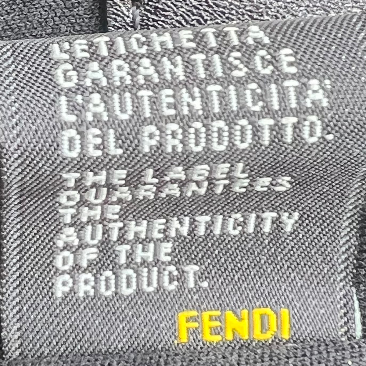 Fendi Black Zucca Canvas Large Messenger Bag — view 6 of 9 Black Zucca Canvas Large Messenger Bag, view 6 of 9