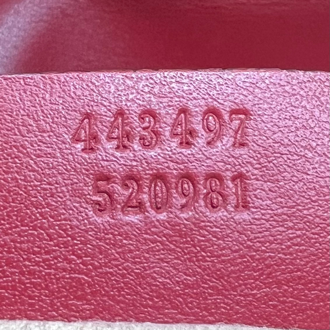 Calfskin Matelasse Small GG Marmont Shoulder Bag Red Calfskin Matelasse Small GG Marmont Shoulder Bag Red, view 7 of 8