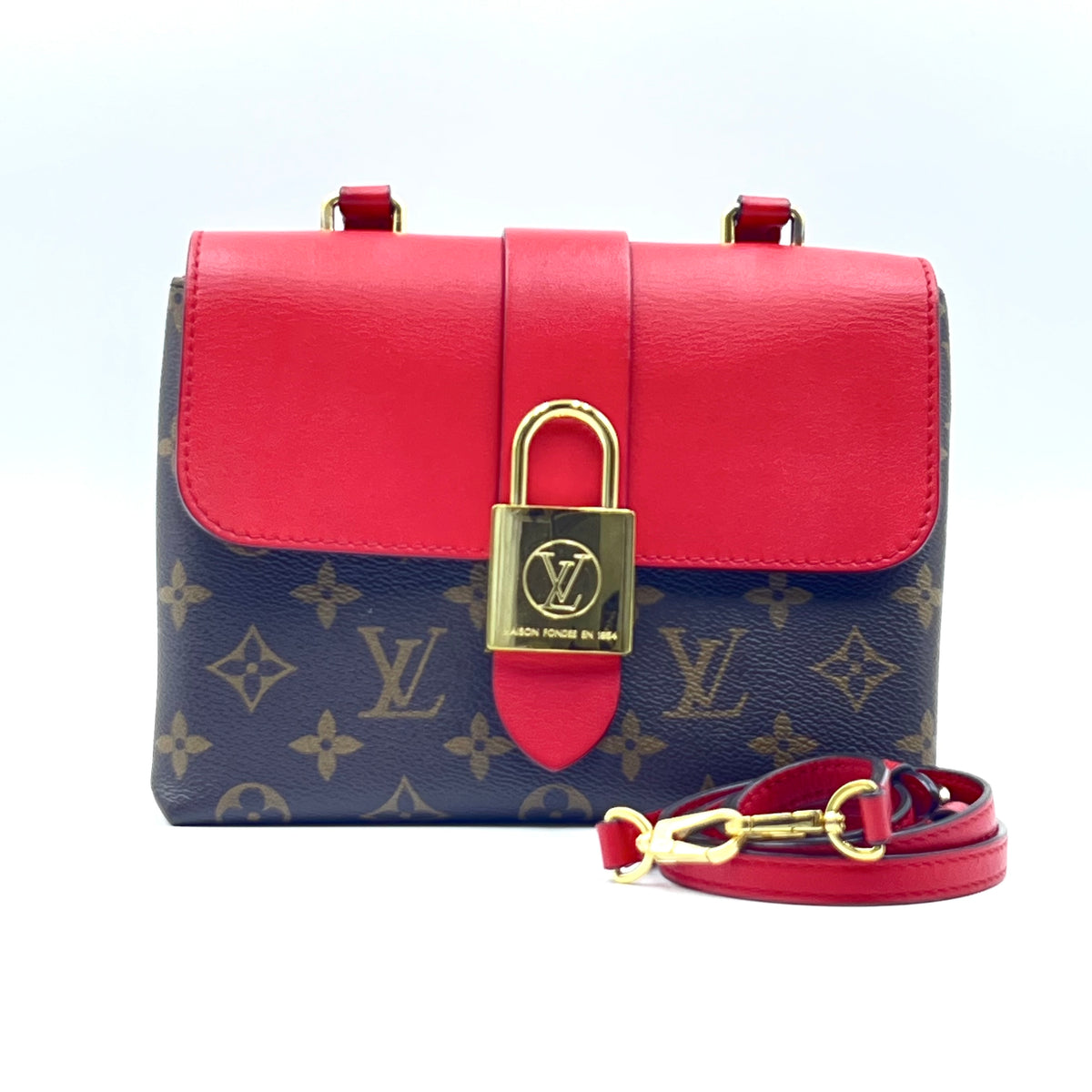 Monogram Locky BB Coquelicot
