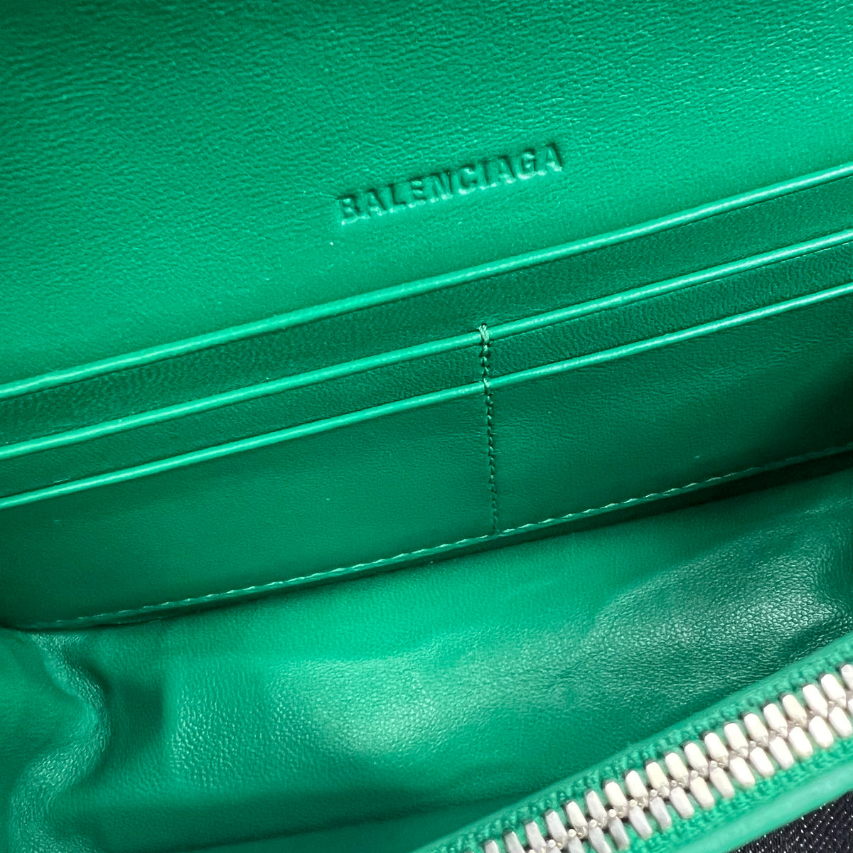 Gossip croc-embossed leather shoulder bag