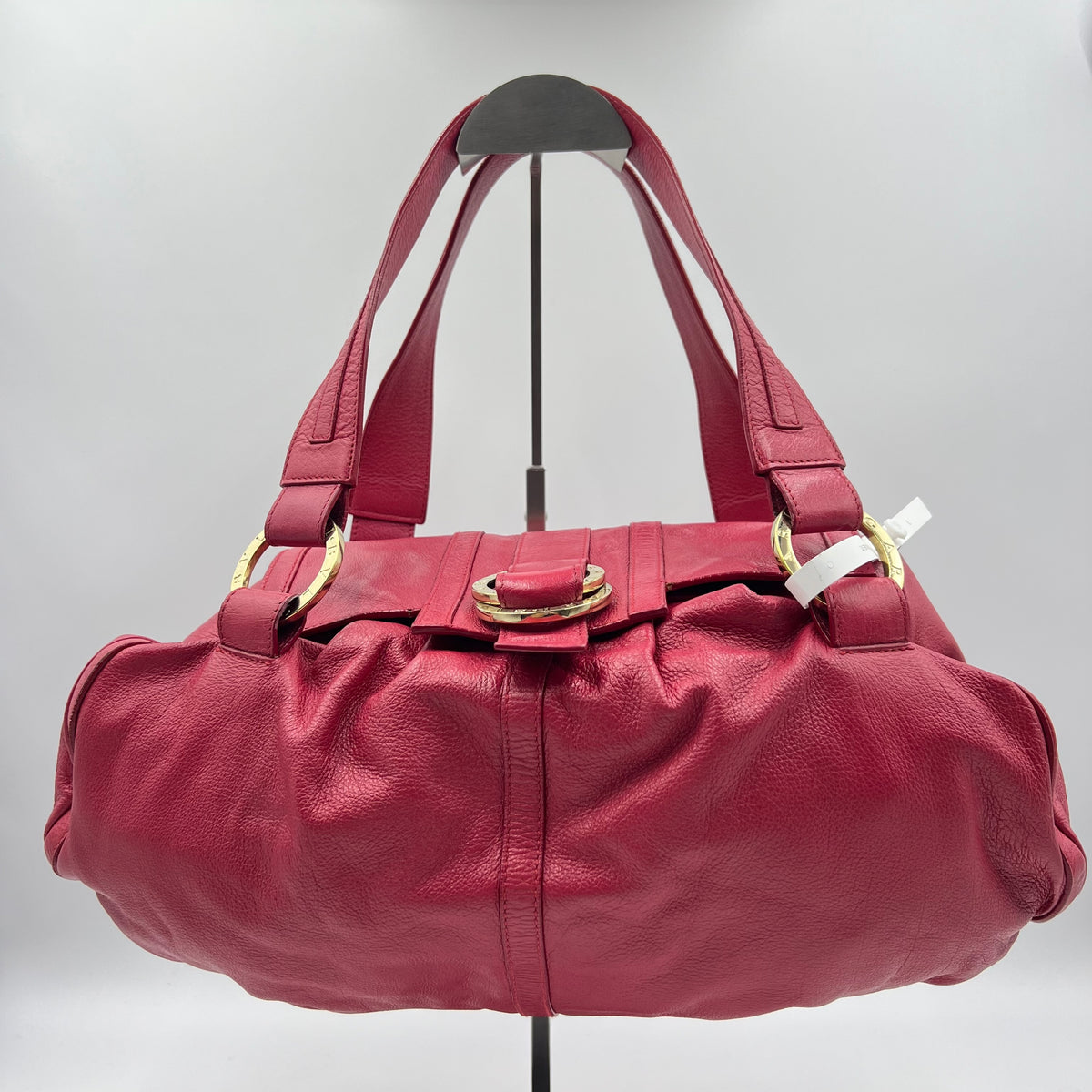 Bvlgari Chandhra Leather Shoulder Bag