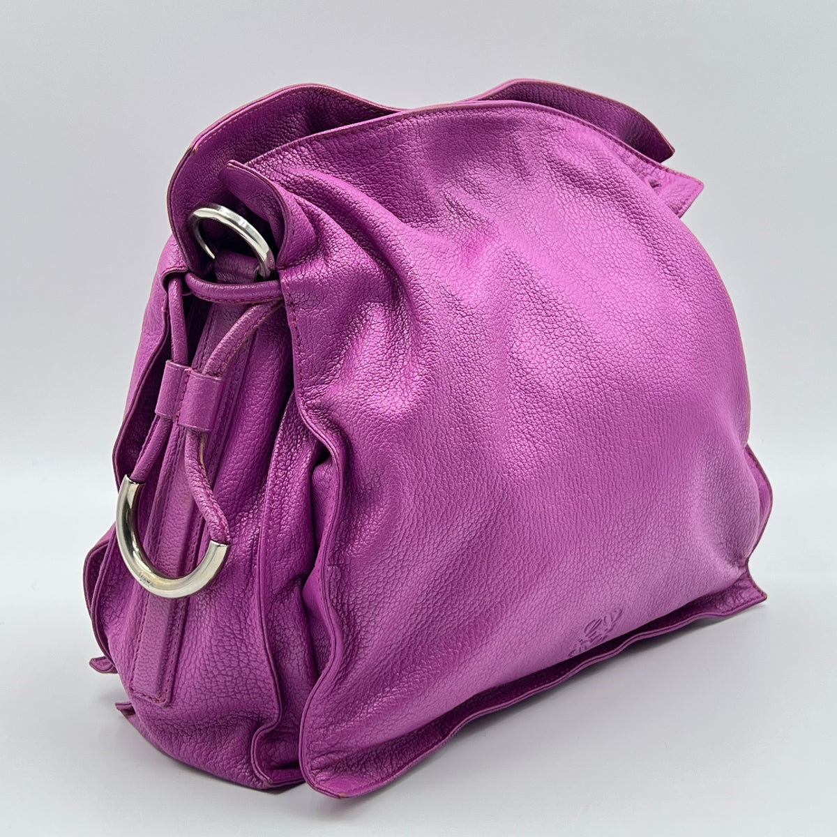 Flamenco leather tote
