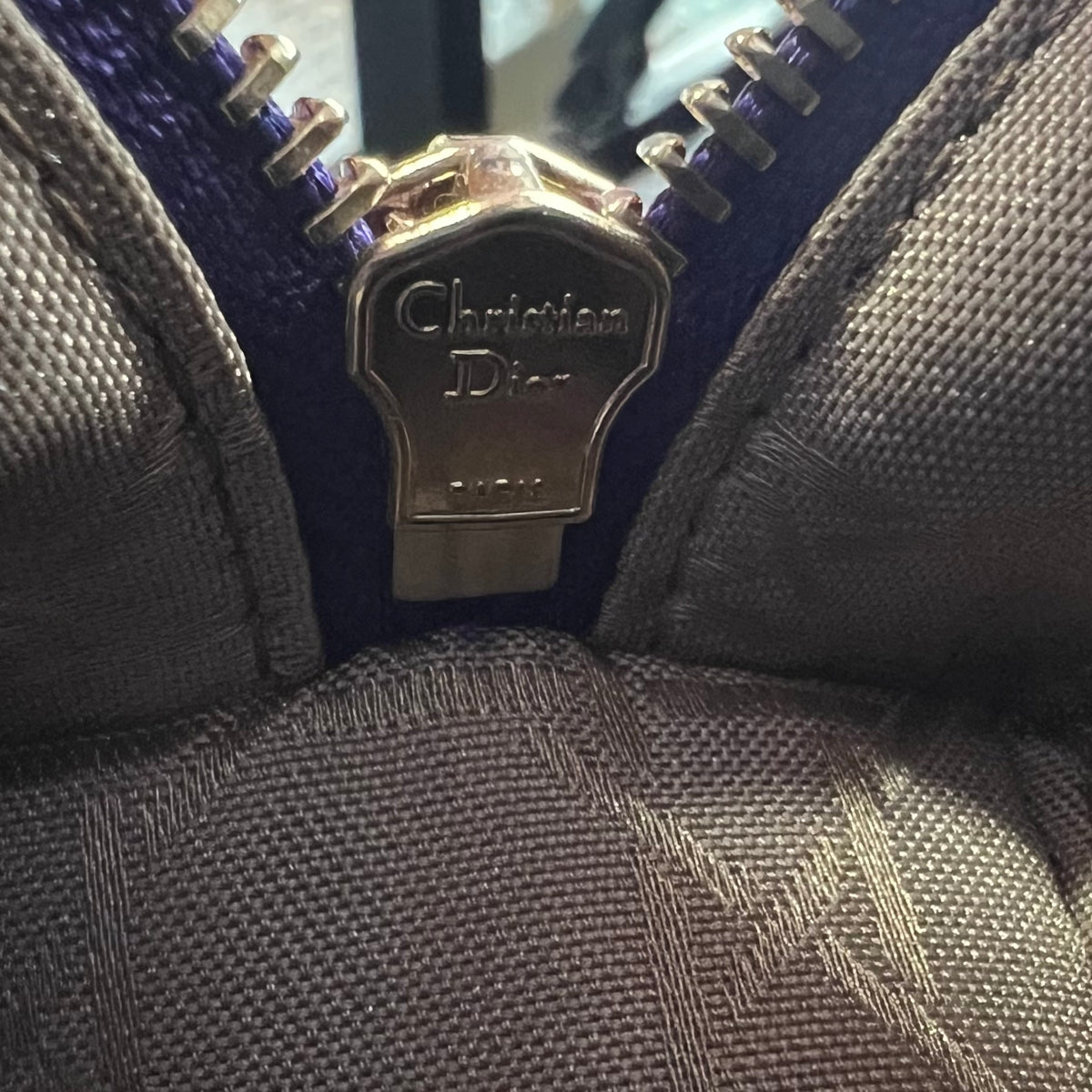 Medium Cannage Lady Dior Bag Purple