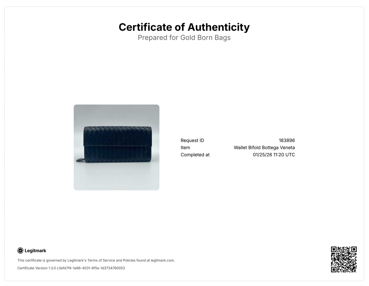 Black Intrecciato Woven Nappa Leather Continental Wallet