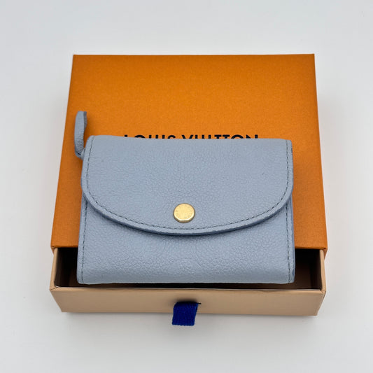 Empreinte Leather Rosalie Coin Purse Blue