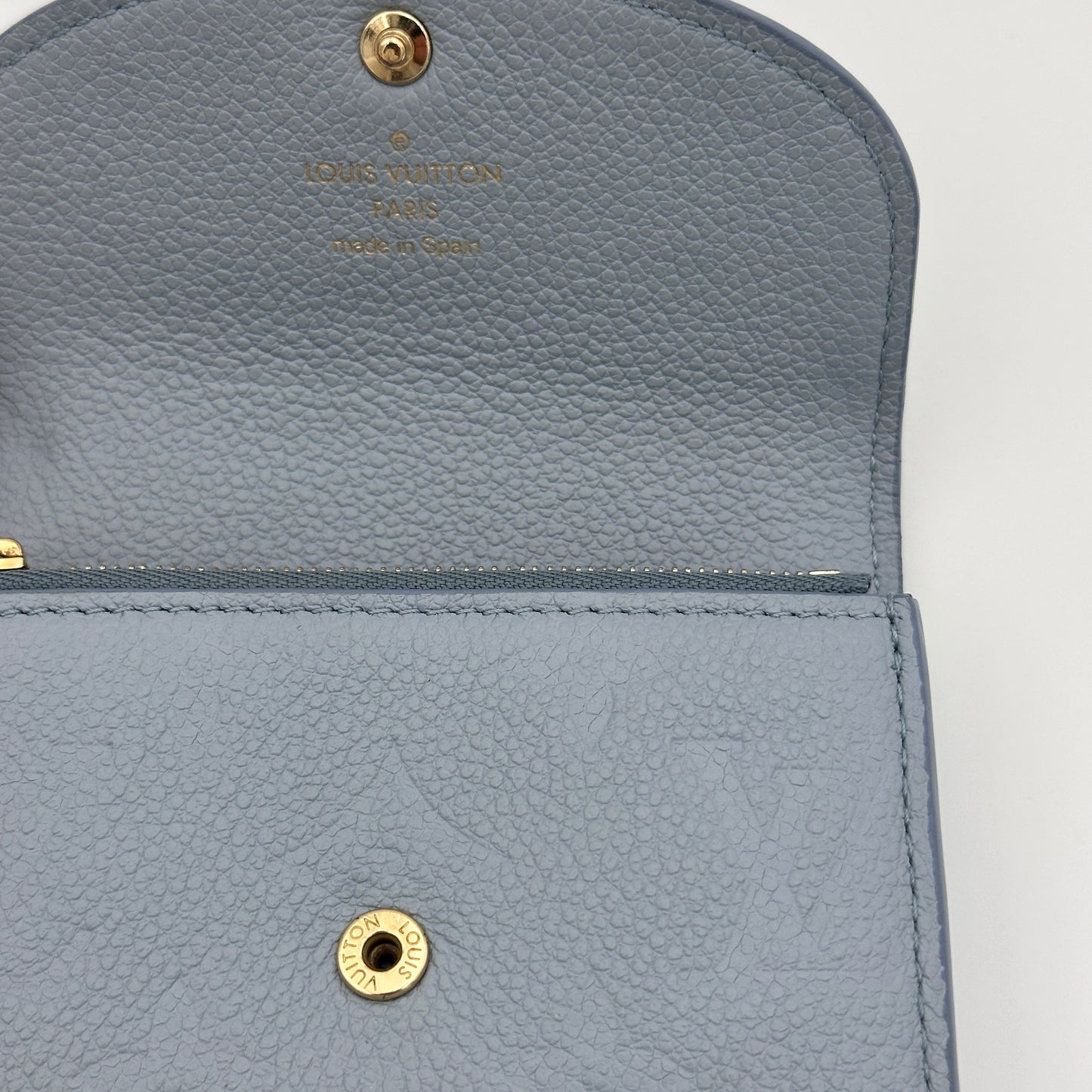 Empreinte Leather Rosalie Coin Purse Blue