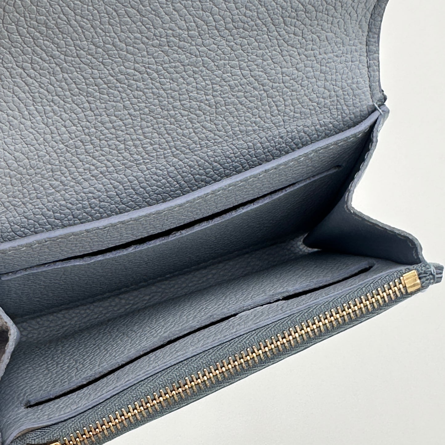 Empreinte Leather Rosalie Coin Purse Blue