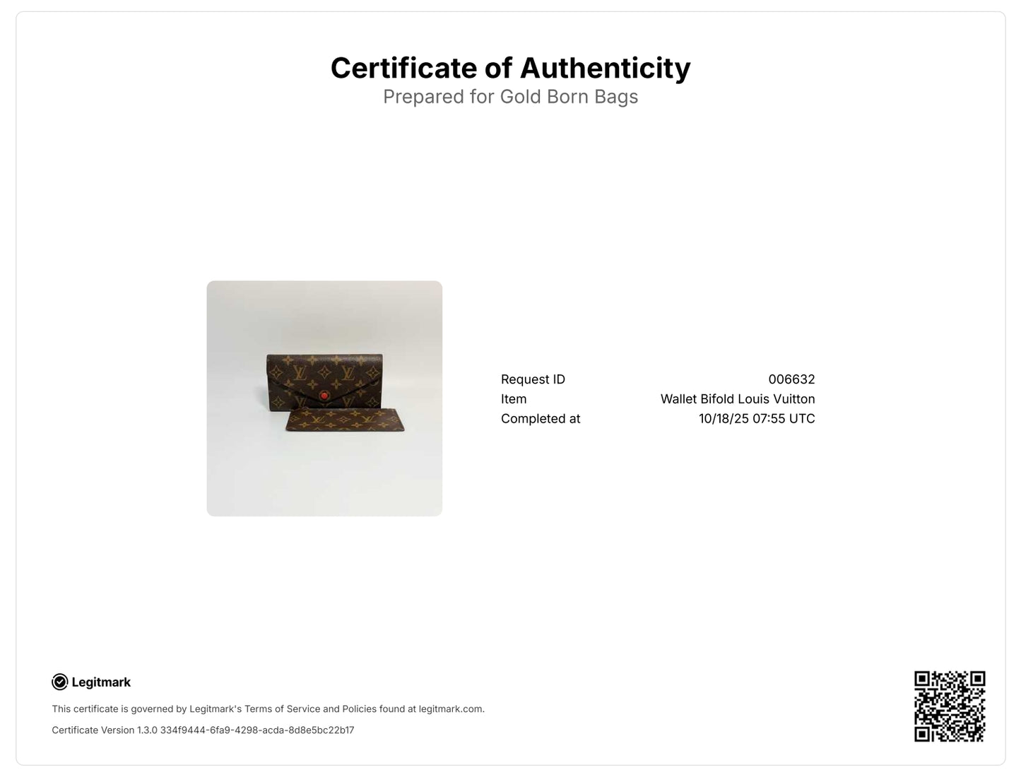 Monogram Josephine Wallet Red