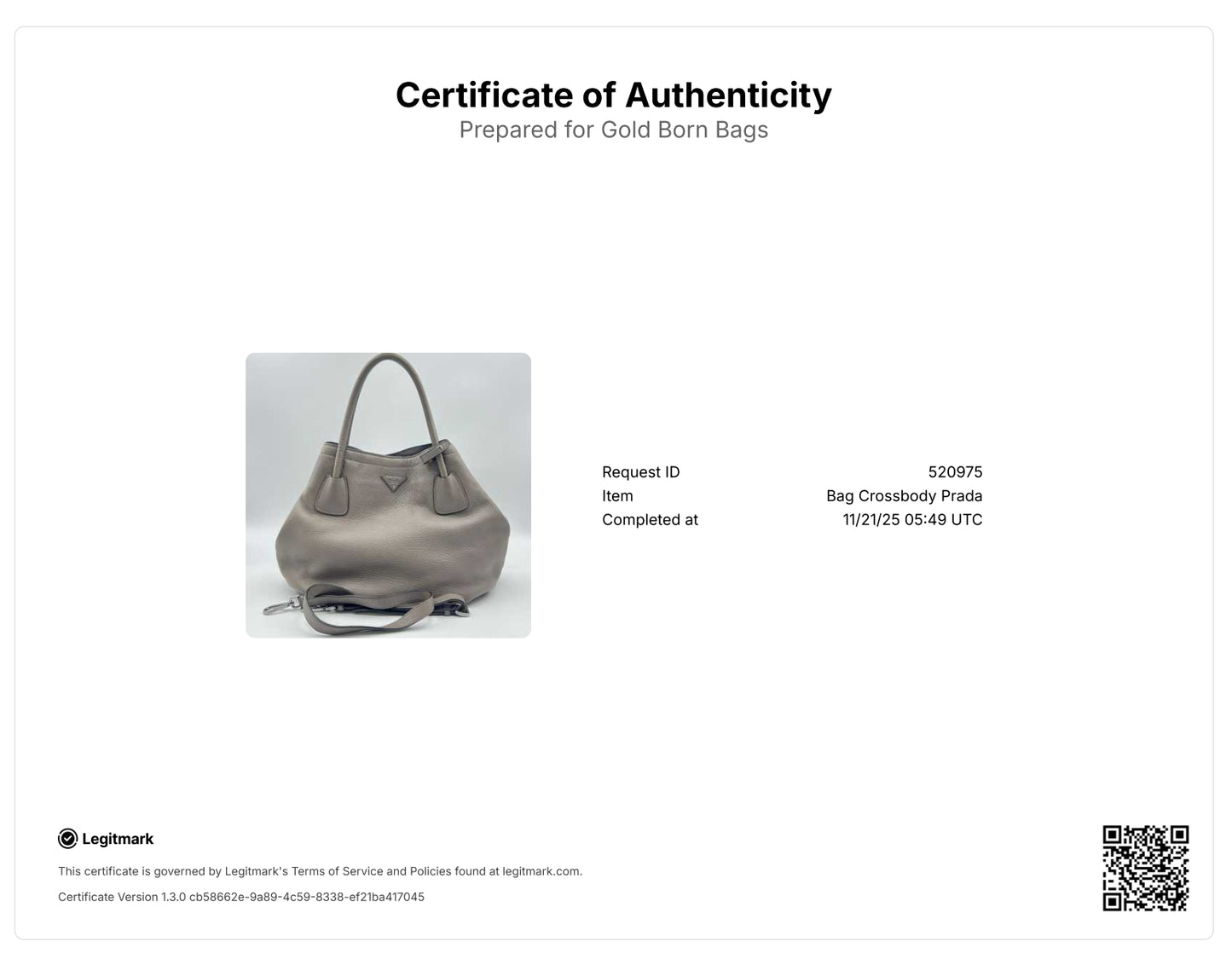 Grey Vitello Daino Leather Tote