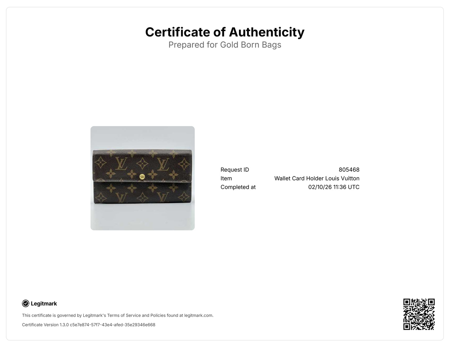 Porte Monnaie Monogram Pochette Credit Long Wallet