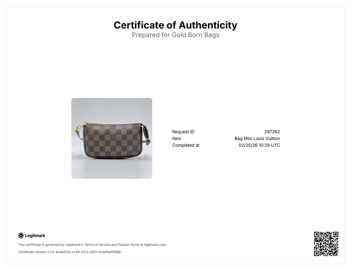 Damier Ebene Pochette