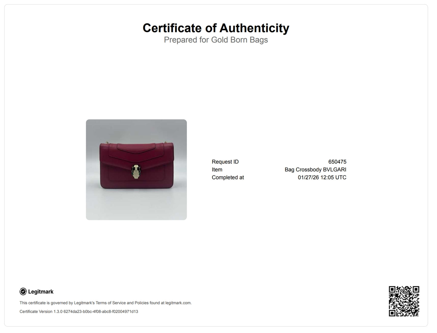 Serpenti Forever Shoulder Bag Leather Small