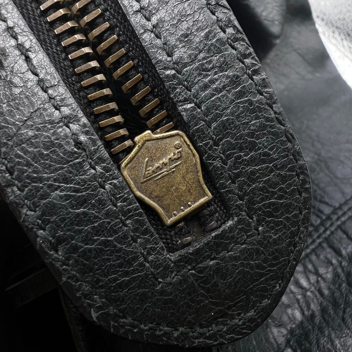Balenciaga Classic Part-Time Motorcycle Bag in Deep Green Leather — view 6 of 6 Classic Part-Time Motorcycle Bag in Deep Green Leather, view 6 of 6