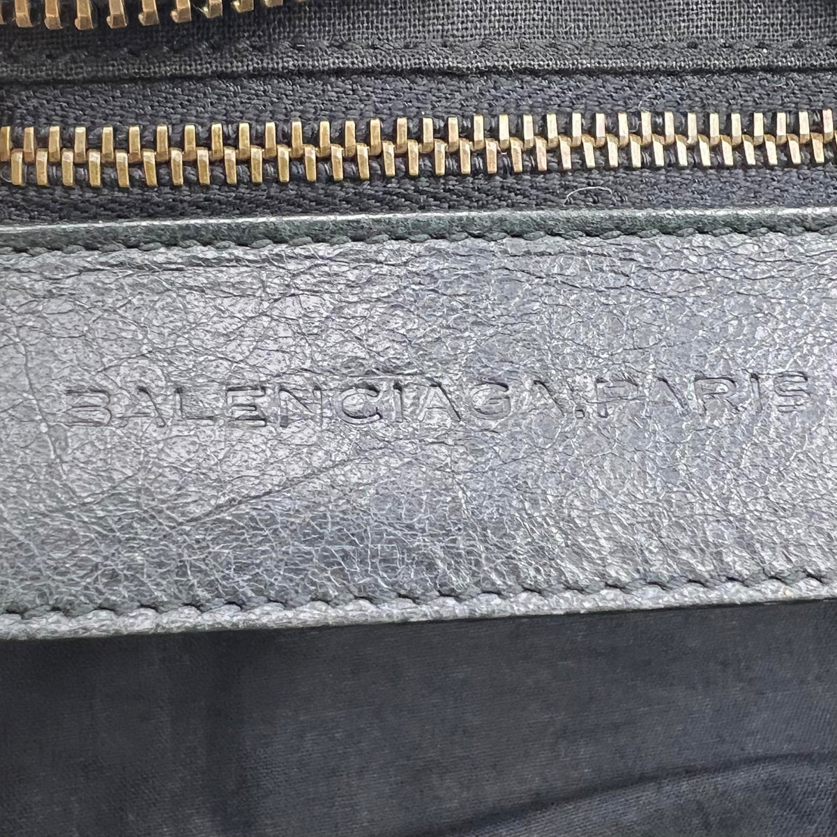 Balenciaga Classic Part-Time Motorcycle Bag in Deep Green Leather — view 4 of 6 Classic Part-Time Motorcycle Bag in Deep Green Leather, view 4 of 6